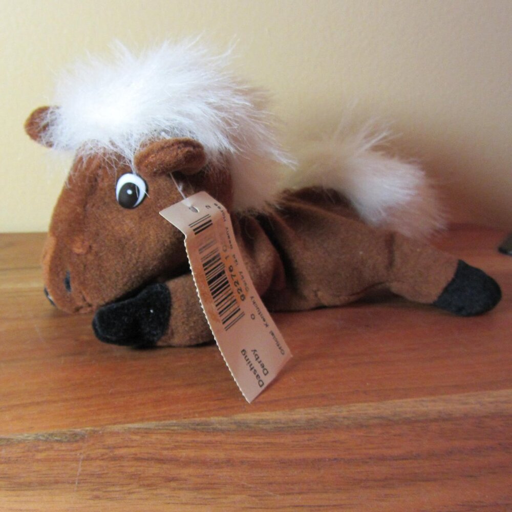 3 for $40 - plush 1997 churchill downs horse derby NWT kentucky derby (W4199)